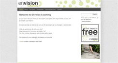 Desktop Screenshot of envision-coaching.co.uk